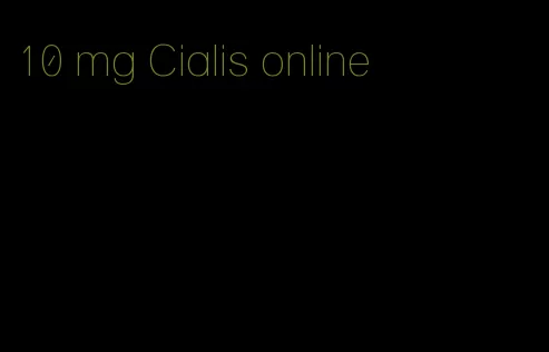 10 mg Cialis online
