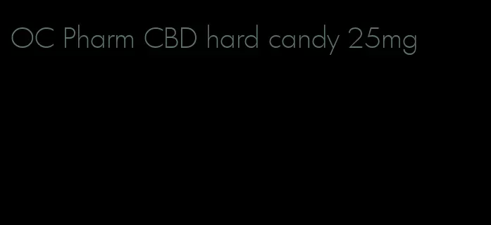 OC Pharm CBD hard candy 25mg