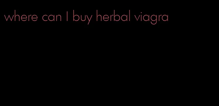 where can I buy herbal viagra