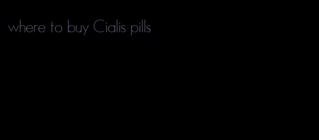 where to buy Cialis pills