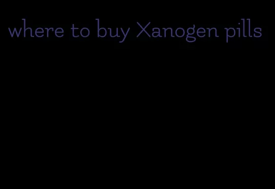 where to buy Xanogen pills