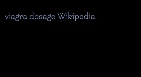 viagra dosage Wikipedia