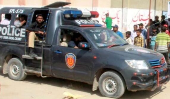 Six officers, including an ASI, were martyred by firing on a police van in Lakki Marwat