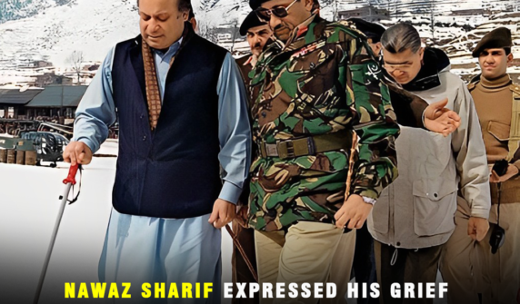 Nawaz Sharif expressed his grief over the death of Pervez Musharraf