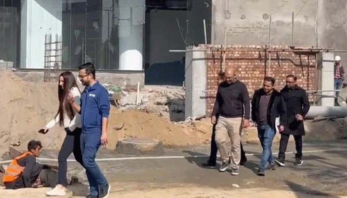 چیمپئنز ٹرافی سے قبل آئی سی سی کے اعلیٰ سطحی وفد کا ایک بار پھر قذافی اسٹیڈیم کا دورہ