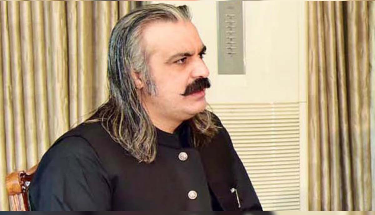 علی امین گنڈاپور کا کل کے جلسے کیلئے پارٹی کو 50 لاکھ روپے کا فنڈ