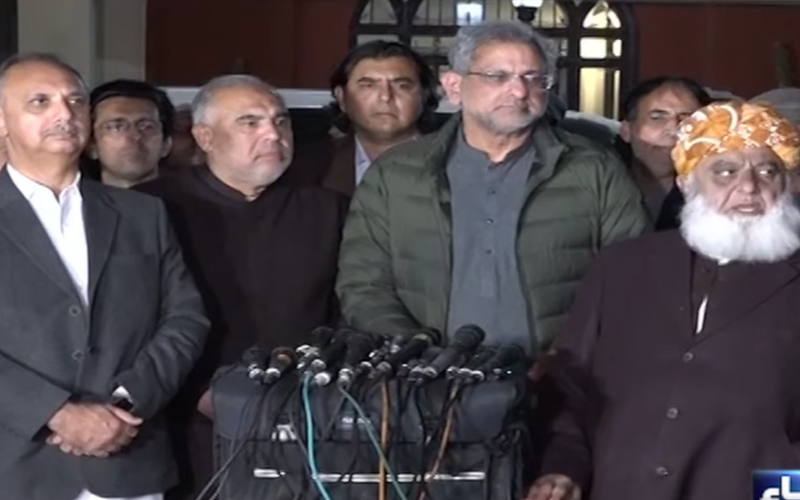 8 فروری کا الیکشن دھاندلی زدہ تھا، یہ عوام کا مینڈیٹ نہیں تھا حکومت فوری مستعفی ہو ،مولانا فضل الرحمان