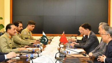آرمی چیف جنرل سید عاصم منیر سے چینی وزیر خارجہ کی ملاقات، پاک چین اسٹریٹیجک شراکت داری کو مزید مستحکم بنانے پر اتفاق