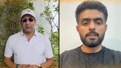 پشاور میں فلڈ ریلیف چیریٹی میچ: وسیم اکرم اور بابر اعظم نے عوام سے بھرپور شرکت کی اپیل کر دی