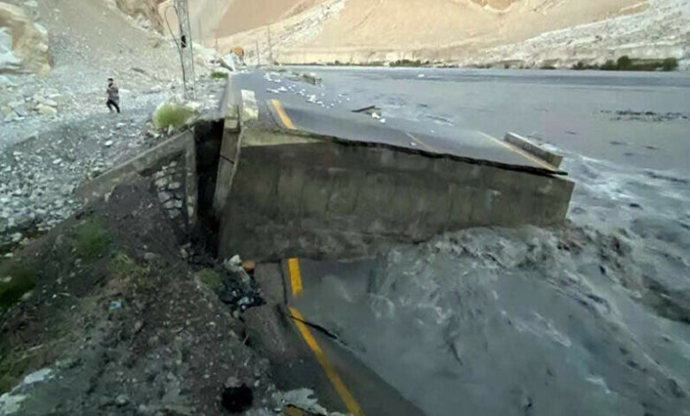 گلگت بلتستان میں گلیشیئرز تیزی سے پگھلنے لگے، چین اور پاکستان کا زمینی راستہ منقطع