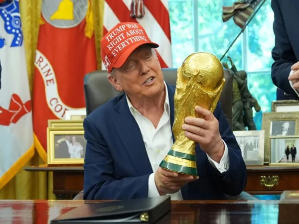 فیفا ورلڈ کپ 2026 کی قرعہ اندازی دسمبر میں واشنگٹن میں ہوگی، ڈونلڈ ٹرمپ کا اعلان