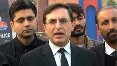 بیرسٹر گوہر کا مفاہمانہ مؤقف: 9 مئی کو غلطی ہوئی، آئندہ تکرار نہیں ہونی چاہیے