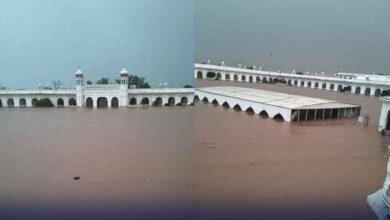 کرتارپور کے قریب دریائے راوی کا حفاظتی بند ٹوٹ گیا، پانی گردوارے میں داخل