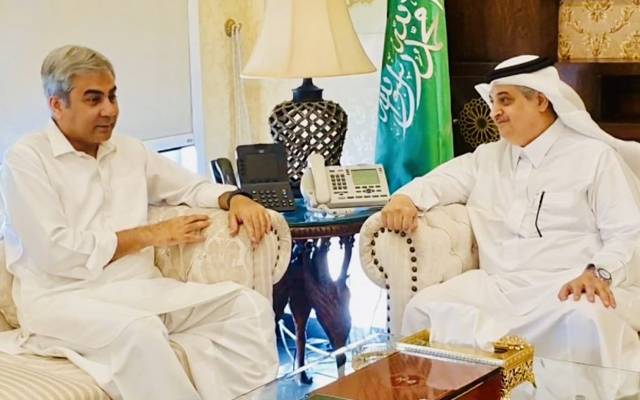 وزیر داخلہ محسن نقوی کا سعودی سفارت خانے کا دورہ، دو طرفہ تعلقات پر تبادلہ خیال