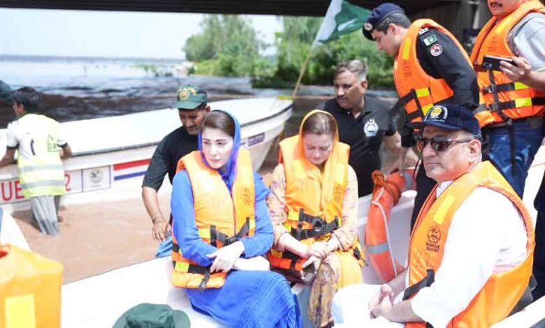 "سیلاب متاثرین کو تنہا نہیں چھوڑیں گے، فوری ریلیف اور انصاف فراہم کریں گے" — مریم نواز