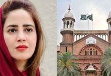 "زرتاج گل سزا یافتہ ہیں، پہلے سرنڈر کریں، پھر اپیل سنی جائے گی: چیف جسٹس لاہور ہائیکورٹ"