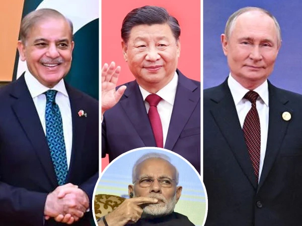 "بیجنگ پریڈ میں شی جن پنگ، پیوٹن اور شہباز شریف ایک ساتھ شریک، بھارت کو دعوت نہیں دی گئی"