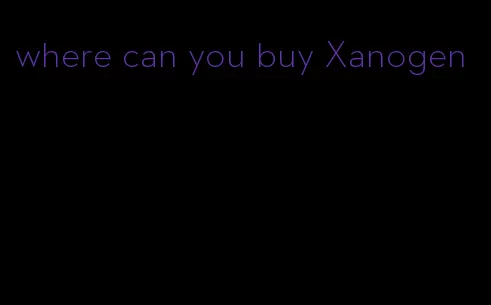 where can you buy Xanogen