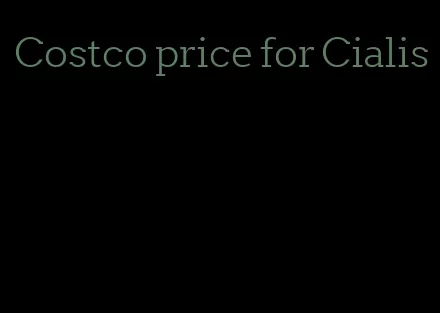 Costco price for Cialis
